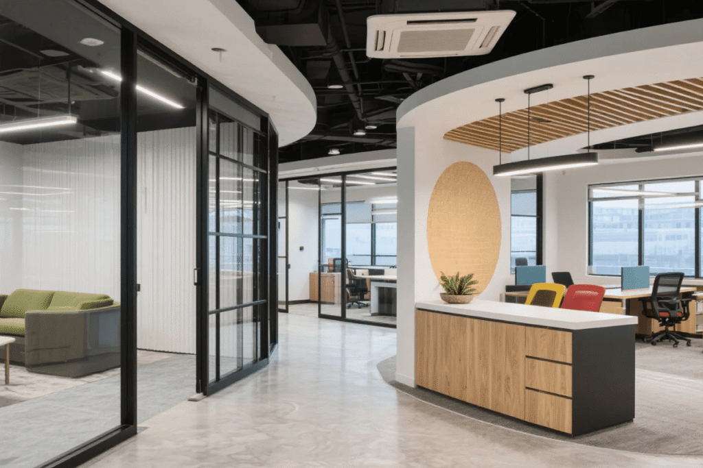 modern office fit out Perth